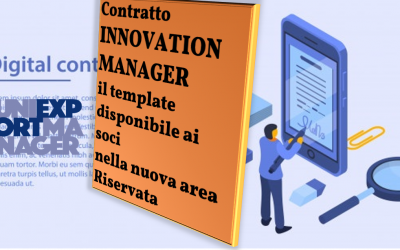 I services 2020 agli associati: Il contratto Innovation Manager e l’area riservata