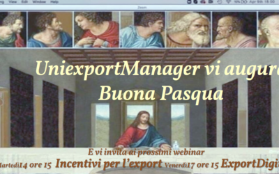 I webinar dopo Pasqua: Finanziamenti/Incentivi e Export Digitale
