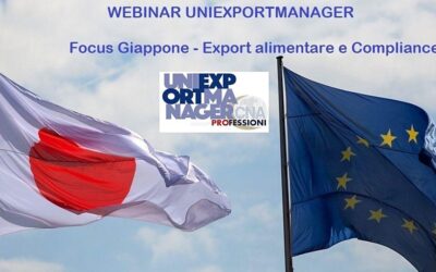 Esportare in Giappone. Webinar gratuito focalizzato sull’export di prodotti alimentari