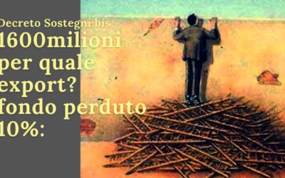 Il decreto sostegni riduce al 10% il fondo perduto