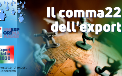 Newsletter Export 2030 #25: Il Comma 22 dell’Export