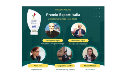 Presentazione del Premio Export Italia a Padova