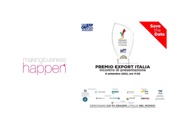Presentazione del Premio Export Italia a Firenze