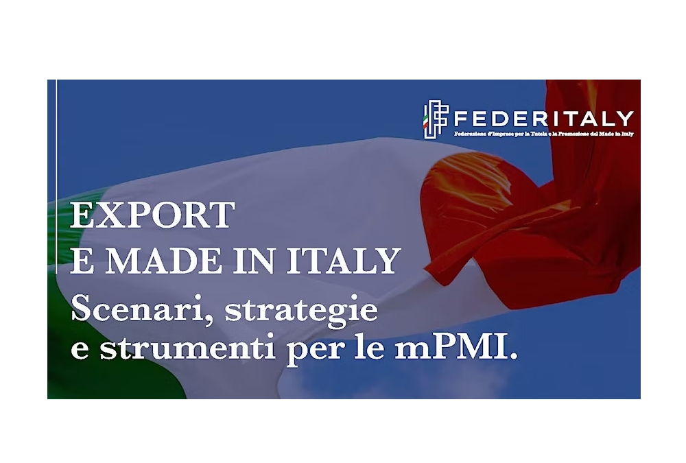 Appuntamento il 14 a Roma con FederItaly