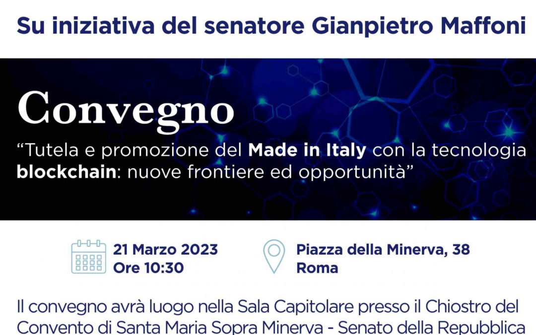 Il Blockchain per la Tutela del Made in Italy