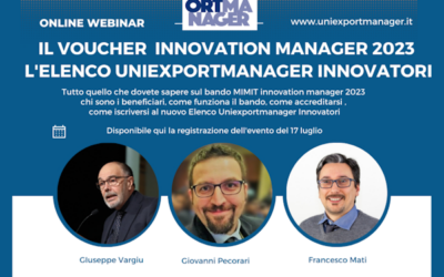 Voucher Innovation Manager: il nostro Webinar con il Q&A