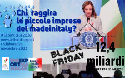 Newsletter Export 2030 #55: Chi Raggira le Piccole Imprese del Made in Italy