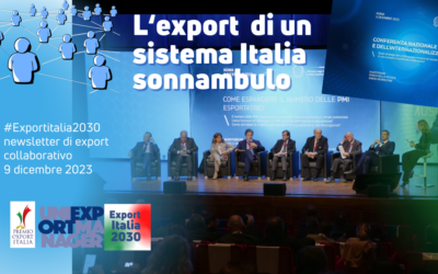 Newsletter Export 2030 #56: l’Export di un Sistema Italia Sonnambulo