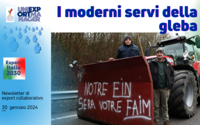 Newsletter Export 2030 #60: I Moderni Servi della Gleba