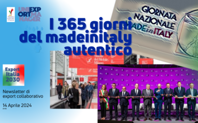 Newsletter Export 2030 #65: I 365 Giorni del Made in Italy Autentico