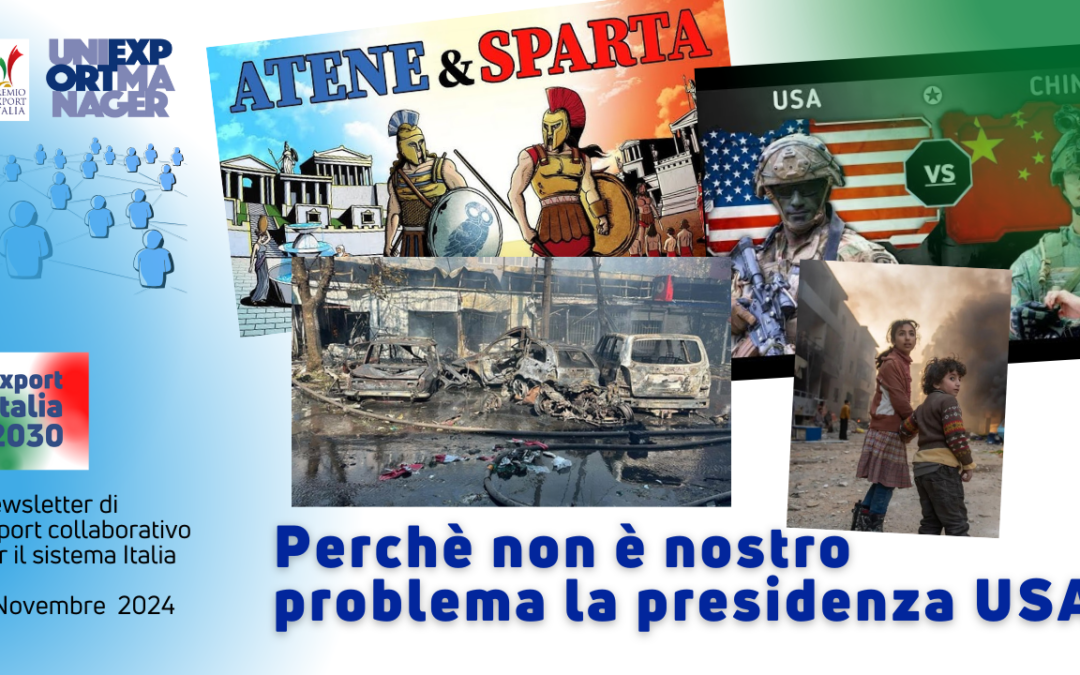 Newsletter Export 2030 #76: Perchè non è un nostro problema la Presidenza USA
