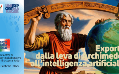 Newsletter Export 2030 #84: Export – dalla leva di Archimede all’Intelligenza Artificiale
