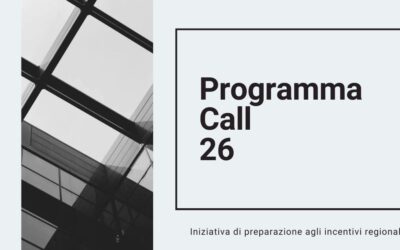 Call 26 – un Programma Dedicato agli Incentivi